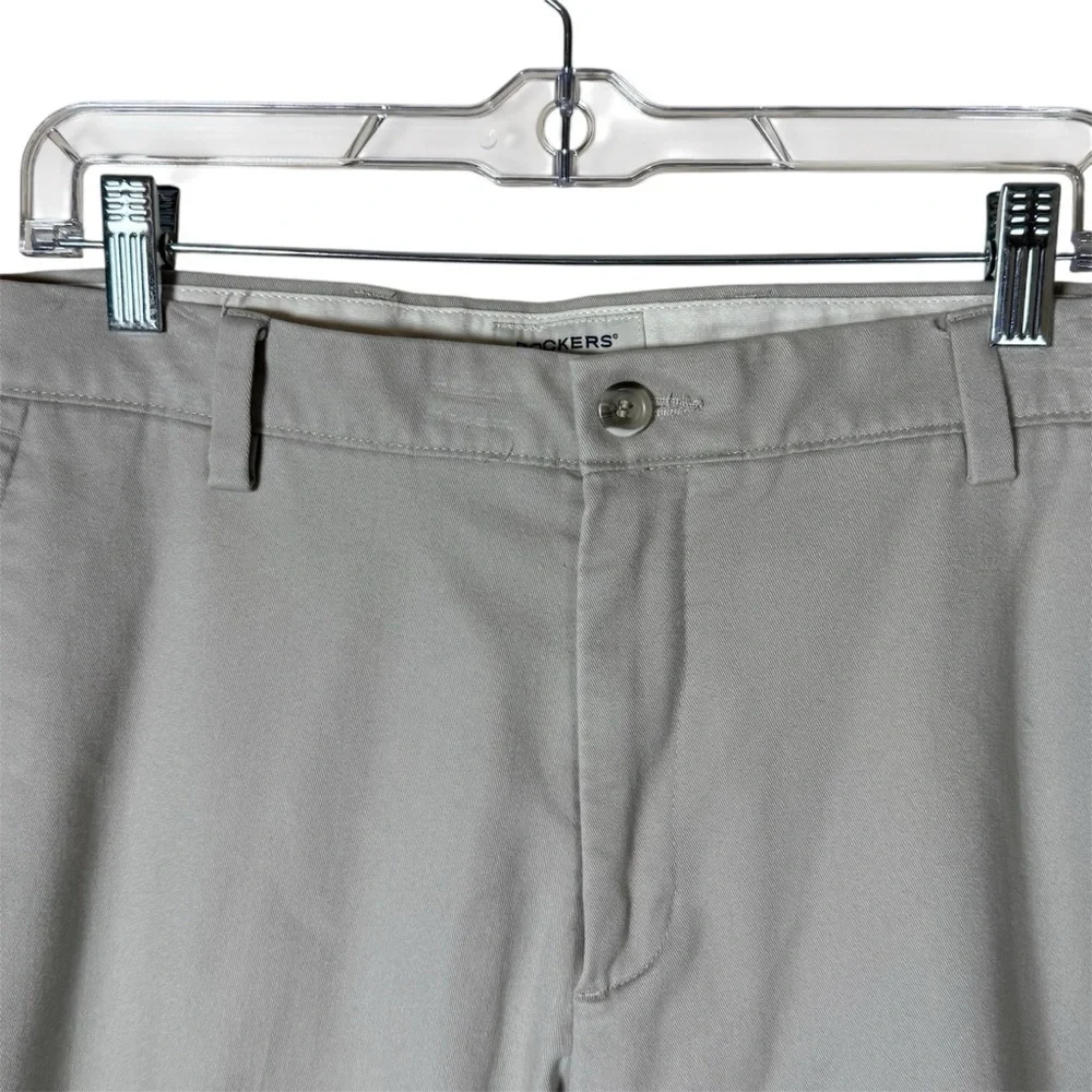 Dockers Slim Tapered Khaki Dress Pant 36x32 - Picture 2 of 4